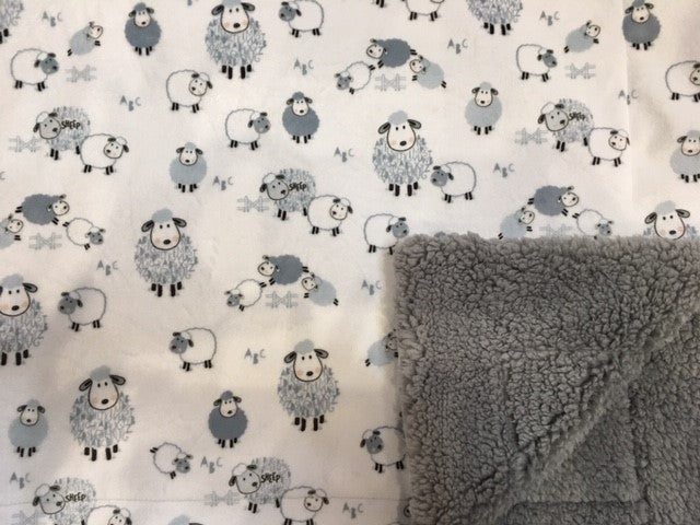 Alpha Sheep in Stone on Sherpa Alloy