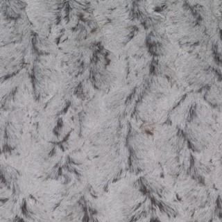Bordered Style Blanket: Alpacas in Stone Bordered and Backed Throw on Bella Tip Dyed in Silver
