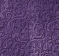 Luxe Cuddle Embossed Vine in Violet