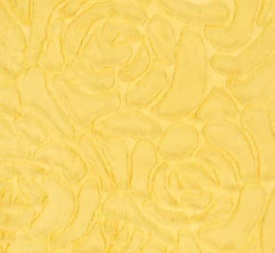 Blanket: Luxe Cuddle Angora Banana on Luxe Cuddle Demi Rose in Banana