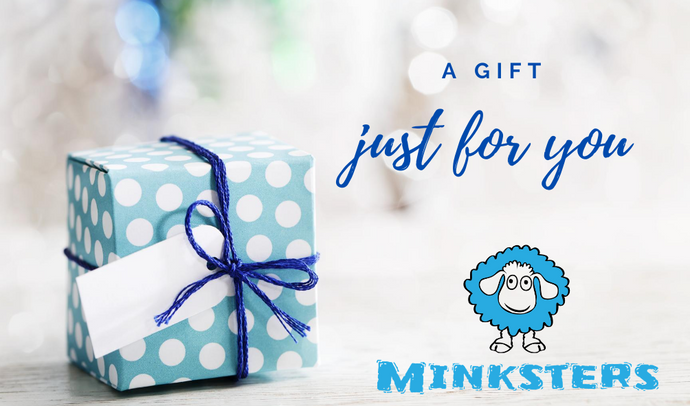Minksters Gift Cards Are Available