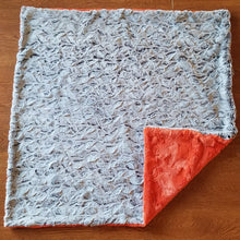 Load image into Gallery viewer,  Bella Tip Dye Silver with Luxe Cuddle Mandarin Hide