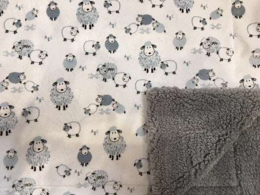 Alpha Sheep in Stone on Sherpa Alloy