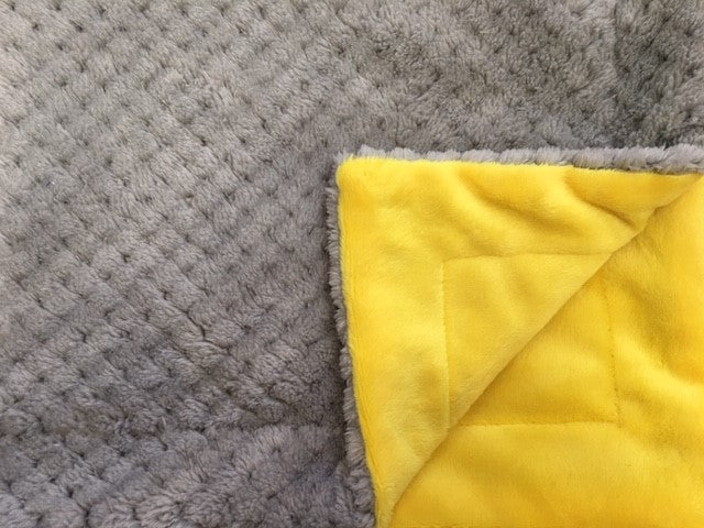 Solid Cuddle 3 Canary on Cuddle Cloud Spa Silver