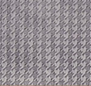 Embossed Houndstooth in Silver