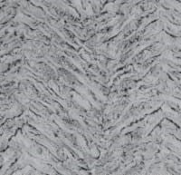 Luxe Cuddle Frosted Zebra in Gray