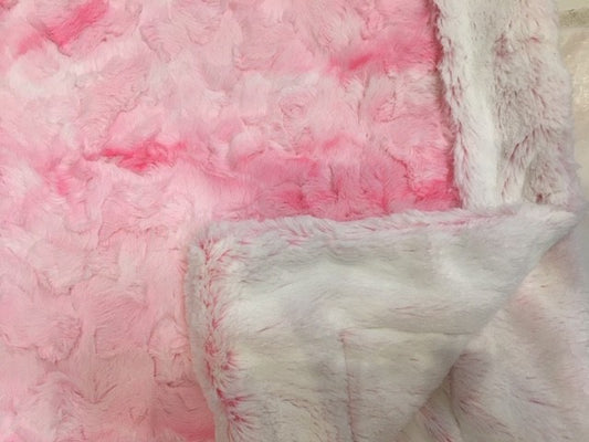 Galaxy Pink Bordered and Backed with Frost Pink