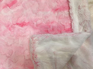Galaxy Pink Bordered and Backed with Frost Pink