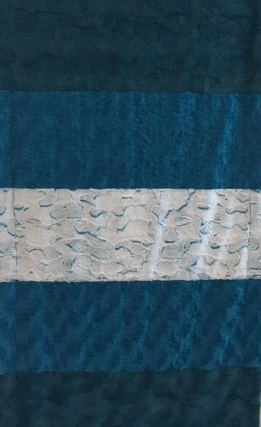 Hide in Mallard, Luna in Malibu, Frosted Hide in Maui Strip on Frosted Hide in Maui