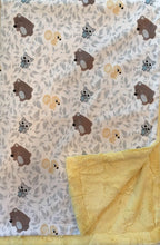 Load image into Gallery viewer, Friendly Forest Luxe on Luxe Cuddle Banana Hide