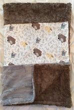 Load image into Gallery viewer, Friendly Forest Strip on Luxe Cuddle Marble Cocoa