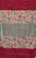Load image into Gallery viewer, Cuddle Flamingo Strip on Luxe Cuddle Carnation Hide