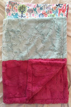 Load image into Gallery viewer, Fantasy Woods Strip on Luxe Cuddle Carnation Hide