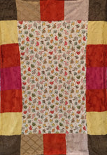 Load image into Gallery viewer, Happy Turtles and Hide Signature Throw on Luxe Cuddle Marble Cocoa