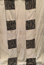 Load image into Gallery viewer, Signature Blanket: Black Frost and Spot Leopard on Caviar Hide Minky