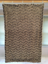Load image into Gallery viewer, Bella Tip Dye Creme on Luxe Cuddle Silver Hide