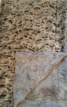 Load image into Gallery viewer, Bella Tip Dye Creme on Luxe Cuddle Silver Hide