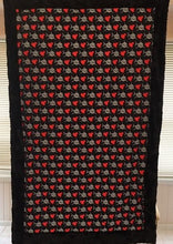 Load image into Gallery viewer, Spoonflower Love Bites Sharks Bordered and Backed with Luxe Cuddle Caviar Hide