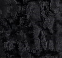 Load image into Gallery viewer, Blanket: Silver Fox Sterling Black on Luxe Cuddle Caviar Hide