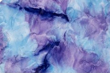 Load image into Gallery viewer, Blanket: Luxe Cuddle Sorbet in Mystic on Luxe Cuddle Marble Iris