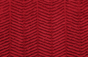 Blanket: Minky Blanket in Luxe Cuddle Ziggy in Scarlett on Ziggy in Scarlett