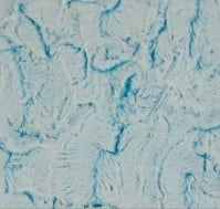 Load image into Gallery viewer, Strip Style Blanket: Hide in Mallard, Luna in Malibu, Frosted Hide in Maui Strip on Frosted Hide in Maui