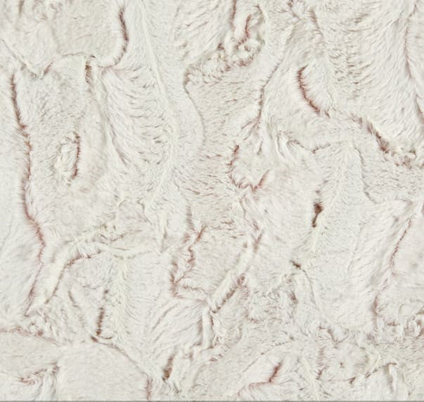 Luxe Cuddle Frosted Hide in Rosewater