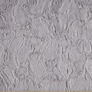 Load image into Gallery viewer, Strip Style Blanket: Lattice in Silver, Frosted Tip Silver Bella, Hide in Silver Strip on Hide in Silver