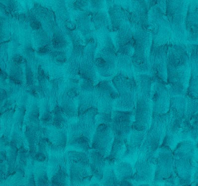 Strip Style Blanket: Hide in Mallard, Luna in Malibu, Frosted Hide in Maui Strip on Frosted Hide in Maui