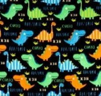 Load image into Gallery viewer, Polar Fleece Bright Dinos