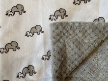 Load image into Gallery viewer, RKC Elephants in Snow on Cuddle Cloud Spa