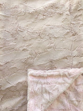 Load image into Gallery viewer, Luxe Cuddle Hide in Rosewater on Stella in Pink