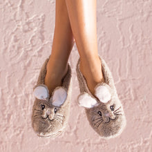 Load image into Gallery viewer, Faceplant Footsie - Snuggle Bunny (Brown/Grey)