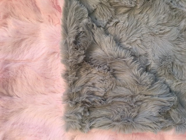 Pet Bed Cover: Stella Pink On Stella Platinum