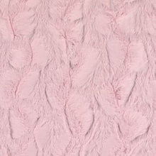 Load image into Gallery viewer, Minky Blanket: Stella Pink on Stella Platinum