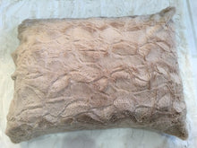 Load image into Gallery viewer, Stella in Latte Minky Pillowcase
