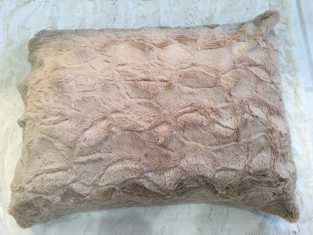 Stella in Latte Minky Pillowcase