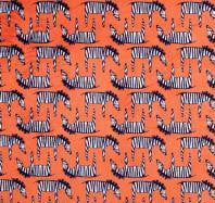 Load image into Gallery viewer, Zig Zag Zebra in Orange